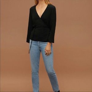 Aritzia Wilfred Free Shogren Blouse
